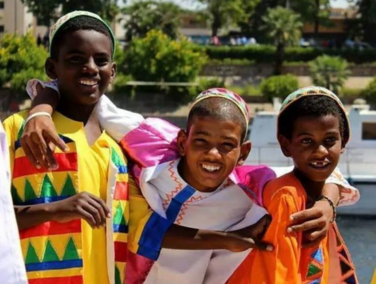 Nubians Children, Aswan